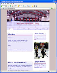 Visit Murrayfield Curling's website